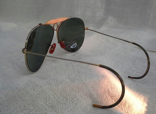 แว่นตานายพลแมคอาร์เธอร์ B&amp;L RAY-BAN AVIATOR MacArthur Shooter USA  บิ๊กไซซ์ 62mm