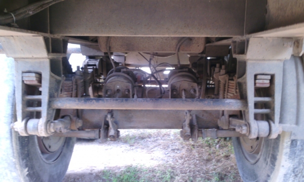 ลูกพ่วง 3 เพลา แท้ ไม่ดัมพ์ ยาว 7 เมตร ปี 05