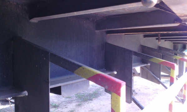 หางพื้นเรียบ 3 เพลาแท้ ยาว 12 เมตร