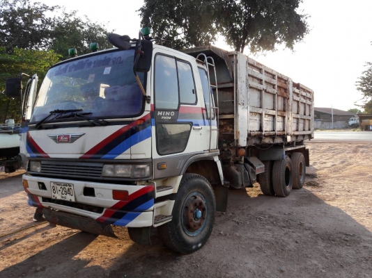 สิบล้อ ฮีโน่ FM3M240ปี42 เครืองเดิมเกียร์เดิม ดั้ม 2เพา สภาพพร้อมใช้ เล่มทะเบียนพร้อมโอน