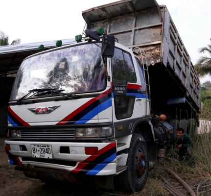 สิบล้อ ฮีโน่ FM3M240ปี42 เครืองเดิมเกียร์เดิม ดั้ม 2เพา สภาพพร้อมใช้ เล่มทะเบียนพร้อมโอน