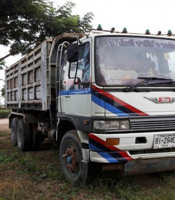 สิบล้อ ฮีโน่ FM3M240ปี42 เครืองเดิมเกียร์เดิม ดั้ม 2เพา สภาพพร้อมใช้ เล่มทะเบียนพร้อมโอน