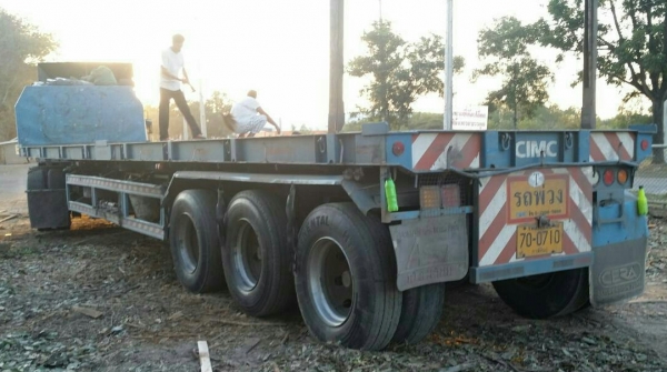 หางพ่วง CIMC ปี56 พื้นเรียบ 3คานแท้ ยาว12ม กะทะล้อแม็ค สภาพดีพร้อมใช้งาน ทะเบียนพร้อมโอน ราคา 335,000บ ราคาเบาๆครับ