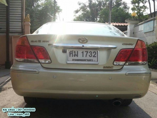 ขาย Camry 2.4 q ปี 2005 ตัวท๊อป รถบ้าน ใช้มือเดียว รถสวย สภาพดีมาก ขาย Camry 2.4 q ปี 2005 ตัวท๊อป รถบ้าน ใช้มือเดียว รถสวย สภาพดีมาก