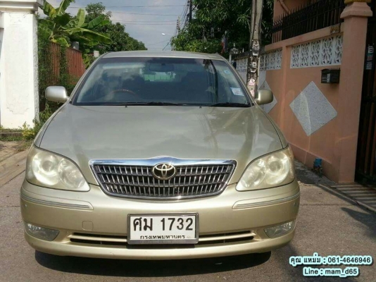 ขาย Camry 2.4 q ปี 2005 ตัวท๊อป รถบ้าน ใช้มือเดียว รถสวย สภาพดีมาก ขาย Camry 2.4 q ปี 2005 ตัวท๊อป รถบ้าน ใช้มือเดียว รถสวย สภาพดีมาก