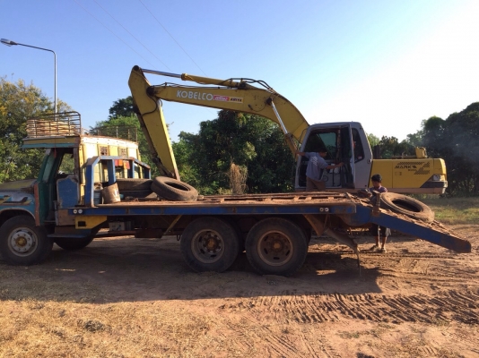 ขายรถแบคโฮพร้อมเทนเลอร์