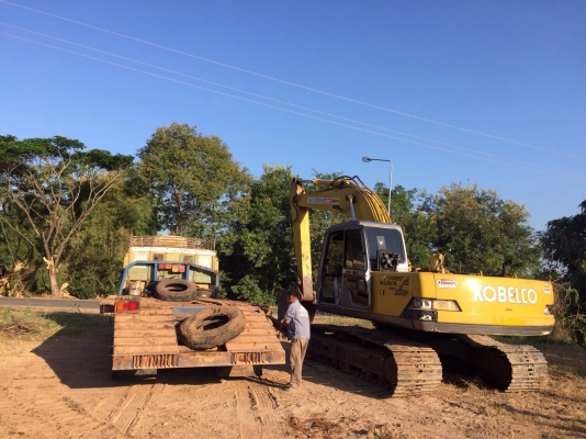 ขายรถแบคโฮพร้อมเทนเลอร์