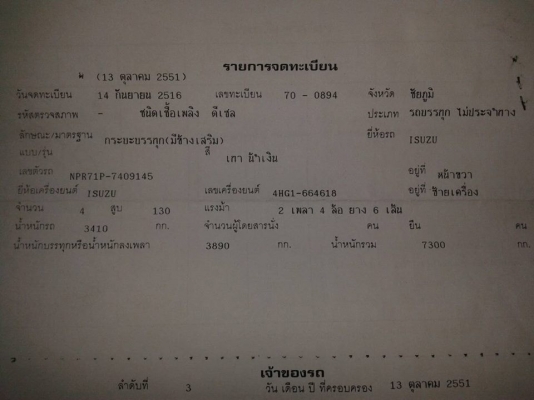 ขายรถ6ล้อ ยาว5เมตร เครื่อง130แรง เครื่องดีแคชซีสวย ยางดีภายในสวย แอร์เย็น สภาพพร้อมใช้งาน เอกสารพร้อมโอน สนใจโทร 090-8588220คุณนะ 093-3258446คุณบิว หรือเข้าดูสินค้าอื่นๆได้ที่ www.truck.in.th/498 หรือเพจFacebook ณรงค์ ซื้อขายรถมือสอง (เว็บไซต์ส่วนตัว) หรื ขายรถ6ล้อ ยาว5เมตร เครื่อง130แรง เครื่องดีแคชซีสวย ยางดีภายในสวย แอร์เย็น สภาพพร้อมใช้งาน เอกสารพร้อมโอน สนใจโทร 090-8588220คุณนะ 093-3258446คุณบิว หรือเข้าดูสินค้าอื่นๆได้ที่ www.truck.in.th/498 หรือเพจFacebook ณรงค์ ซื้อขายรถมือสอง (เว็บไซต์ส่วนตัว) หรื