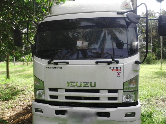 รถอีซูซุ 6 ล้อดั้ม FRR 190 แรงม้า  ปี 55.  ( รถวิ่ง 2xx,xxx กม. )     สนใจติดต่อ  081 - 6079515
