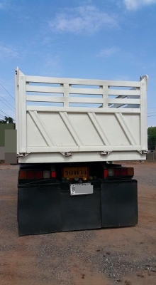 ขายสิบล้อ HINO FM1A 344  พ่วงแม่ลูกดั้มสามมิตร รถสวยพร้อมใช้งาน