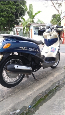 Fino รถบ้านแท้ๆ  โอนได้ทันที ชุดสีสด ภาษีพรบครบ