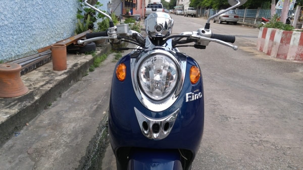 Fino รถบ้านแท้ๆ  โอนได้ทันที ชุดสีสด ภาษีพรบครบ