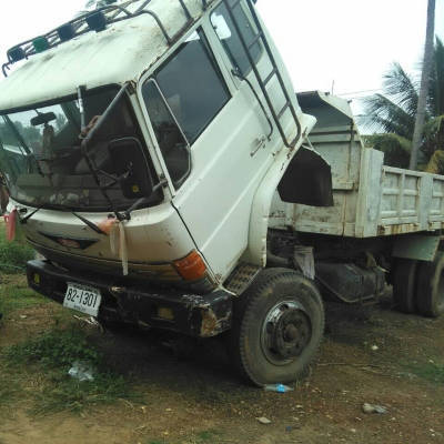 หกล้อ ฮีโน่ FF176 EH 700 ดั้ม5คิว พ.เวอร์ ช่วงล่างใหญ่ ยาง900 สภาพพร้อมใช้ ทะเบียนพร้อมโอน