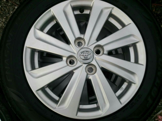 ขายแม็กยางถอดป้านแดง TOYOTA VIOS ขอย15 พร้อมยาง DUNLOP 185/60R15 ยางสัปดาห์ที่41ปี14 ตุ่มหน้ายางยังอยู่ สวยๆ จำนวน 1 ชุด พร้อมน๊อตแท้ 16 ตัว 8800 ขายแม็กยางถอดป้านแดง TOYOTA VIOS ขอย15 พร้อมยาง DUNLOP 185/60R15 ยางสัปดาห์ที่41ปี14 ตุ่มหน้ายางยังอยู่ สวยๆ จำนวน 1 ชุด พร้อมน๊อตแท้ 16 ตัว 8800