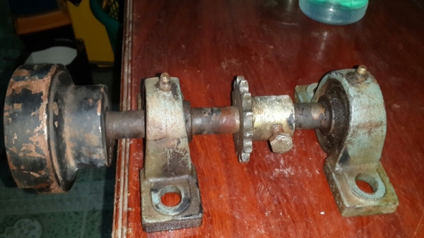 เพลาต่อกับหัวจับ เอาไปดัดแปลงต่อ นิ่งๆ อไลเม้นดี 500 บาท