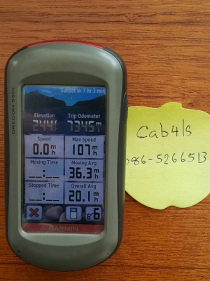 ขาย  gps Garmin oregon 550t