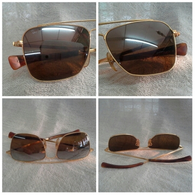 แว่นตาซุปตาร์ตัวจริง (ตัวท็อป) B&amp;L RAY-BAN CARAVAN USA