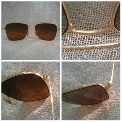 แว่นตาซุปตาร์ตัวจริง (ตัวท็อป) B&amp;L RAY-BAN CARAVAN USA