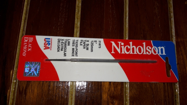 ขายตะไบสามเหลี่ยม NICHOLSON made in USA.งานเก่าเก็บ ขายตะไบสามเหลี่ยม NICHOLSON made in USA.งานเก่าเก็บ