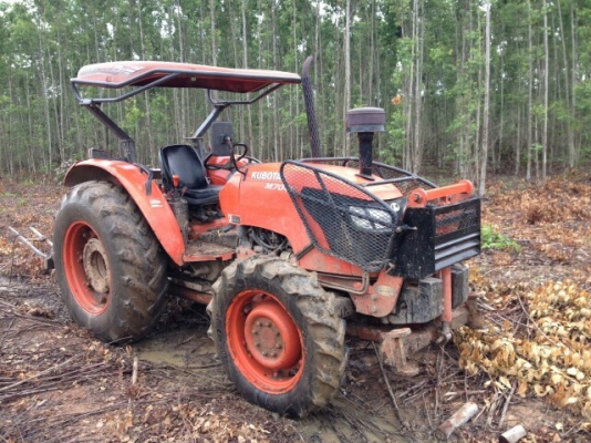 kubota M70 + ดันหน้า +ผาน3