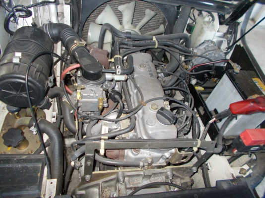 FORKLIFT-NISSAN  LP02  2 ตัน