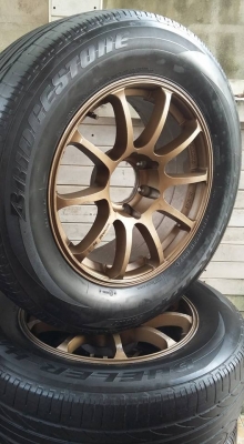 ขายล้อ advan rs ขอบ 18 พร้อมยาง 265/60/18