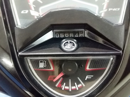 mio125 i MX สีฟ้าดำ ตัวท๊อป ล้อแมกซ์ รถเดือน พฤศจิกายน ปี 57 ไมล์ 5 พันโล ฟรีโอน 30900