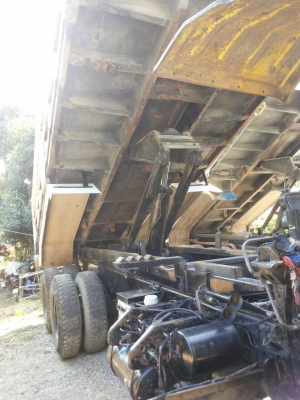 รถบรรทุก 10 ล้อ 2 เพลา MITSUBISHI ปี 46 เครื่อง 190 แรง พร้อมใช้งาน ราคา 785,000 บ. รถอยู่สระบุรี