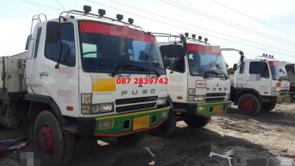 แยกขาย 15 คัน รถพ่วงแม่-ลูก (ไม่ดั้มพ์) 22 ล้อ Mitsubishi.