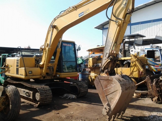 ขายแม็คโคร KOMATSU PC120-6 สภาพเก่านอก เครื่องปั้มดีเยี่ยม โซ่ช่วงล่างสวย ไฟฟ้าครบ  รถใช้งาน 4XXXกว่าชั่วโมงครับ เอกสารใบอินวอยซ์