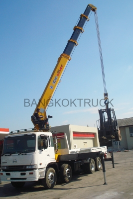 ขาย-ให้เช่า รถบรรทุก 12 ล้อ  ติดเครน 16 ตัน 086-8053515