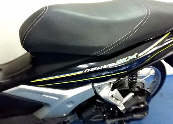 nuovo sx สีดำ อมะตะ เครื่องยนต์ หัวฉีด 125 ซีๆ กระบอกสูบไดอะซิล รถเดือน กุมพันธ์ ปี 58 ไมล์ 1 หมื่นโล  แถม 3 รายการ 28900