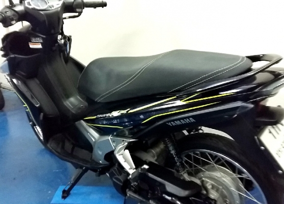 nuovo sx สีดำ อมะตะ เครื่องยนต์ หัวฉีด 125 ซีๆ กระบอกสูบไดอะซิล รถเดือน กุมพันธ์ ปี 58 ไมล์ 1 หมื่นโล  แถม 3 รายการ 28900