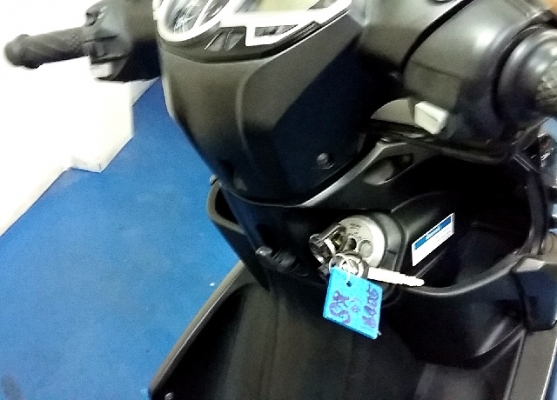 nuovo Elegance สีดำเทา 135 cc. รุ่นนี้ ทน แกร่งเครื่องใหญ่ ขับดี รถเดือน สิงหาคม ปี 55 ไมล์ 1หมื่นโล  แถม 3รายการ  22900