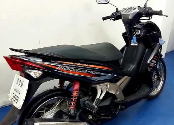 nuovo Elegance สีดำเทา 135 cc. รุ่นนี้ ทน แกร่งเครื่องใหญ่ ขับดี รถเดือน สิงหาคม ปี 55 ไมล์ 1หมื่นโล  แถม 3รายการ  22900