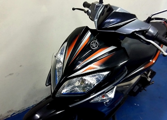 nuovo Elegance สีดำเทา 135 cc. รุ่นนี้ ทน แกร่งเครื่องใหญ่ ขับดี รถเดือน สิงหาคม ปี 55 ไมล์ 1หมื่นโล  แถม 3รายการ  22900