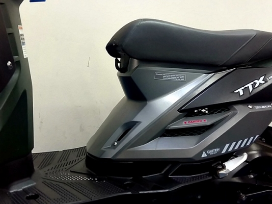 TTX  สีดำเทา ลายทหาร ลิมิเต็ด ลายนี้หายากแล้ว รถเดือน ก.พ. ปี 56 ระบบหัวฉีด ประหยัดนํ้ามัน ของแถม 3 รายการ 30900