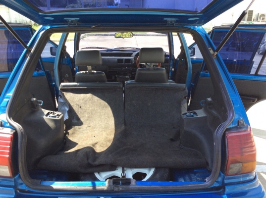 ขายรถtoyota starlet EP71 turbo ตัวเทอร์โบแท้ ปี87 เครื่อง 4Eหัวฉีดเทอร์โบ เกียร์ธรรมดา เพาเวอร์ จูนe85 เบาะหนังสวยแอร์หนาวเกจ์วัดsard ทามเมอร์เบาะหลังพับได้ ตัวถังเดิมๆไม่มีชนชุดแต่งเทอร์โบแท้ แม็ก15"ยางดี เครื่องแน่นแรงๆขับมัน ช่วงล่างดี รถพร้อมใช้