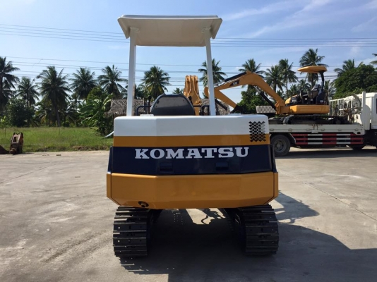 รถขุด KOMATSU PC20-6 มือสองทำสีใหม่ นำเข้าญี่ปุ่น