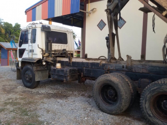 ขายรถบรรทุกสิบล้อดัมพ์ Mitsubishi MA เครื่อง 6D16-195 แรง ปี 44 ซีเรียล 22,xxx กระบะดัมพ์สามมิตร