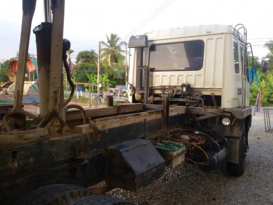 ขายรถบรรทุกสิบล้อดัมพ์ Mitsubishi MA เครื่อง 6D16-195 แรง ปี 44 ซีเรียล 22,xxx กระบะดัมพ์สามมิตร