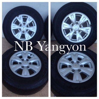 ล้อแม็ก มิตซู ไทรทัน triton plus ขอบ 16 พร้อมยาง 245-70-16