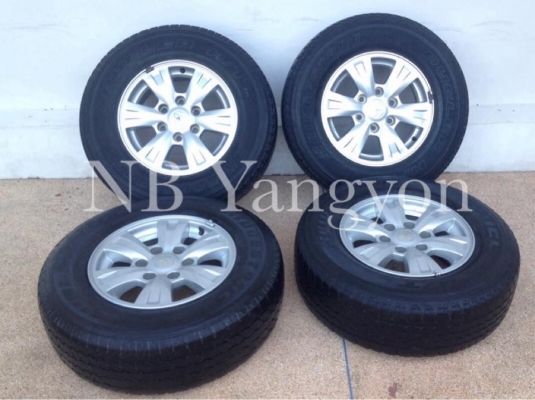 ล้อแม็ก มิตซู ไทรทัน triton plus ขอบ 16 พร้อมยาง 245-70-16