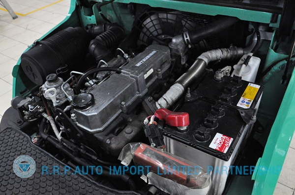 ขายรถโฟล์คลิฟท์มือสอง MITSUBISHI  รุ่น KFD25T  ราคา 395,000 บาท นำเข้าจากประเทศญี่ปุ่น 100\% ไม่เคยใช้งานในประเทศไทย