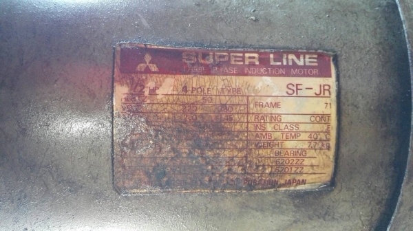 ====== Sold Out!! ====== สว่านแท่น REXON Made in Taiwan 16 mm. มอเตอร์ Mitsubishi 1/2 HP. 380V. สภาพสวย สด แน่น พร้อมใช้งาน!!