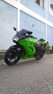 Ninja250 2012 รถบ้านแท้ๆ มือเดียว เล่มชุดโอนครบ