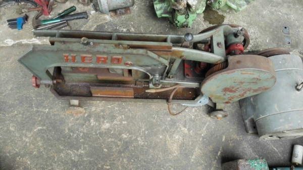 ====== Sold Out!! ====== เลื่อยชัก HERO 14" มีปั้มน้ำ ใช้ไฟบ้าน 220V. สวยๆอุปกรณ์ครบ พร้อมใช้งาน.