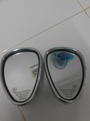 ขายกระจกมองข้าง แต่งโครเมียมshopper ราคา 300 บาท