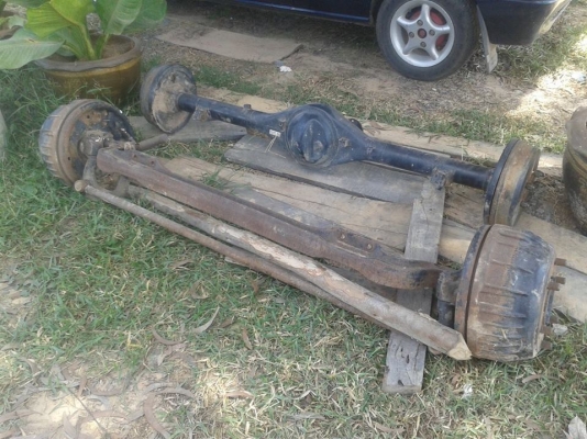 ขอขาย คานหน้า รถ ISUZU115  น็อต 6รู ราคา 5900 และเพลาหลัง วีโก้ ราคา 6500