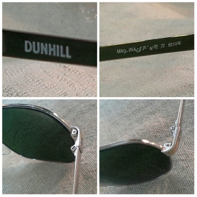 แว่นตาซุปเปอร์แบรนด์เนมชั่วนิรันดร์ Dunhill